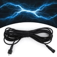 thumbnail image 1 of Cable de Extensión de CC, Cable de 20 Awg de 20 Awg, Conveniente y Práctico para el Automóvil LED de Cámara Ip Inalámbrica de CCTV de 12 V, Más para la Mayoría de las, 1 of 7