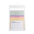 thumbnail image 2 of Cascading Wall Organizer, 6 Sections, Letter Size, 14.25" x 24.25", Blue, Clear, Gray, Green, Orange, Pink, Purple | Bundle of 5 Each, 2 of 6