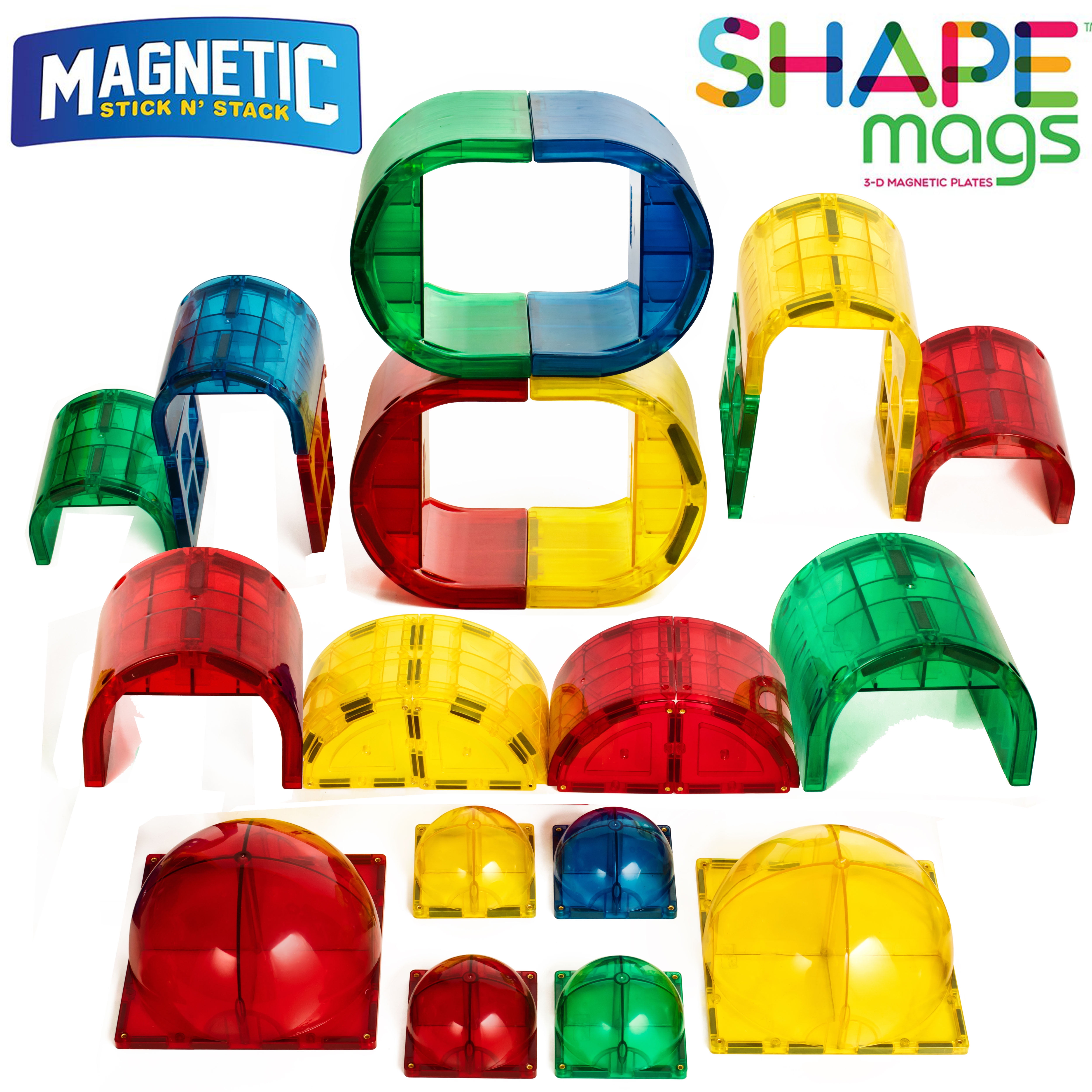 shape mags magnetic tiles
