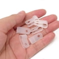 thumbnail image 4 of 100PCS 1/4 Pouce en Nylon Blanc de Type R Serre-Câbles Pinces à Fil Pinces à Fil pour la Gestion des Fils, 4 of 7