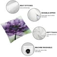 thumbnail image 4 of JEUXUS 2-Piece Short Plush Pillowcase Set - Purple Rose X-Ray Photograph White, 4 of 6