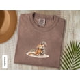 thumbnail image 5 of Monkey Punch Shirt, Baby Monkey Holding Plush Toy T-Shirt, Animal Lover Gift, Viral Sad Monkey Meme, Mama & Youth Graphic Tee, 5 of 6