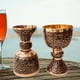 thumbnail image 5 of Copa de vino, cáliz ALADEAN, vintage, medieval, de latón, 5 of 6