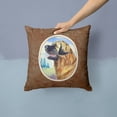 thumbnail image 2 of Carolines Treasures 7056PW1414 Leonberger Fabric Decorative Pillow  14Hx14W multicolor, 2 of 4