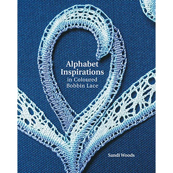 Pre-Owned Alphabet Inspirations in Colored Bobbin Lace