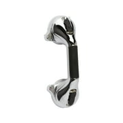 HealthSmart Grab Bars for Bathroom with BactiX, Shower Handle for Elderly, Balance Bars for Bathtubs and Showers, Safety Shower Bar for Handicap, Chrome Suction Cup Handle Bar, 12"