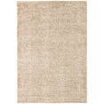 thumbnail image 3 of Unique Loom Davos Shag Collection Area Rug - Solid (6' 1" x 9' Rectangle Linen), 3 of 7