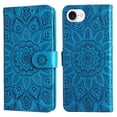 thumbnail image 1 of Funda tipo cartera GANGXUN para iPhone 16e , diseño girasol, cuero PU, soporte, cierre magnético, tarjetero, 1 of 5