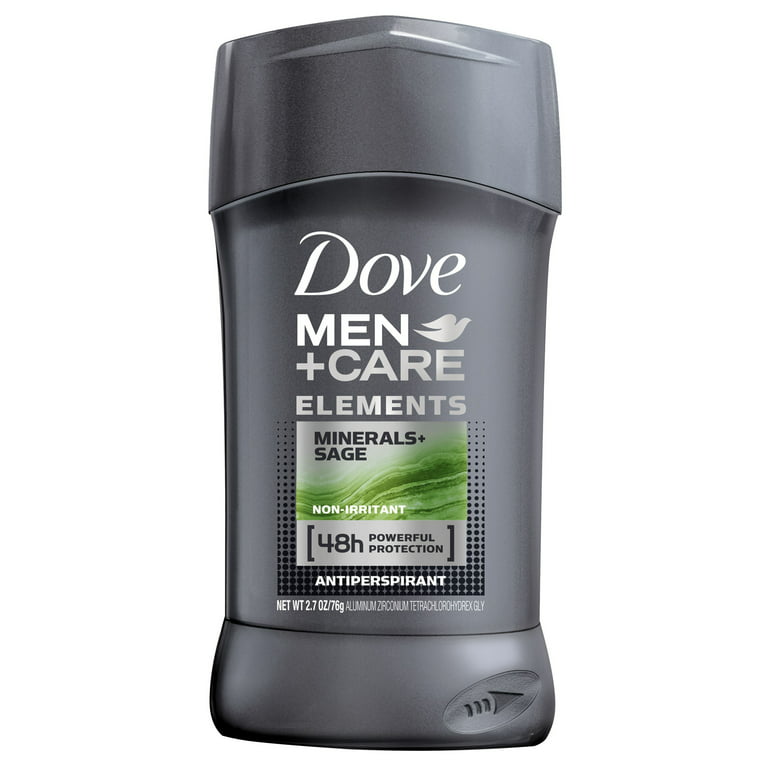Dove Men+Care Elements Minerals + Sage Antiperspirant Stick, oz - Walmart.com