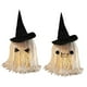thumbnail image 1 of 4 Piezas Fantasma Decorativo de Halloween con Luz LED Adorno de Mesa en Poliéster Figura Adorable y Opción de Rostro DIY Adecuado para Reuniones Paquete de 2, 1 of 9