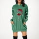 thumbnail image 3 of Vestido de Navidad vintage de otoño para mujer, ropa de calle de invierno, vestidos elegantes con estampado navideño, vestidos de fiesta para mujer, vestidos para vestir, 3 of 4