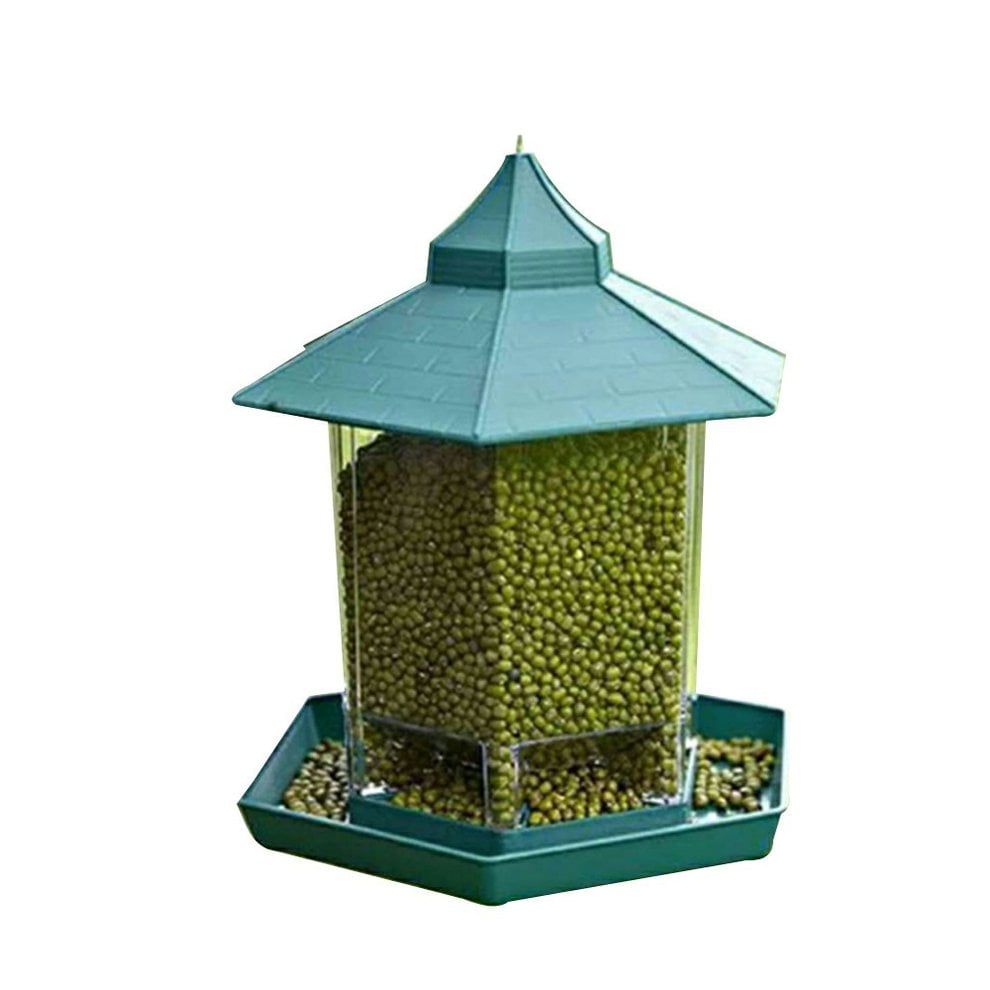 Hanging Bird Feeder Feeding Port Free Seed Funnel Automatic Bird Feeder