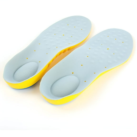 TELOLY Insoles Insert Memory Foam Inner Sole Slippers Soft Running Shoes Insole Protector Bone Care For Men Women