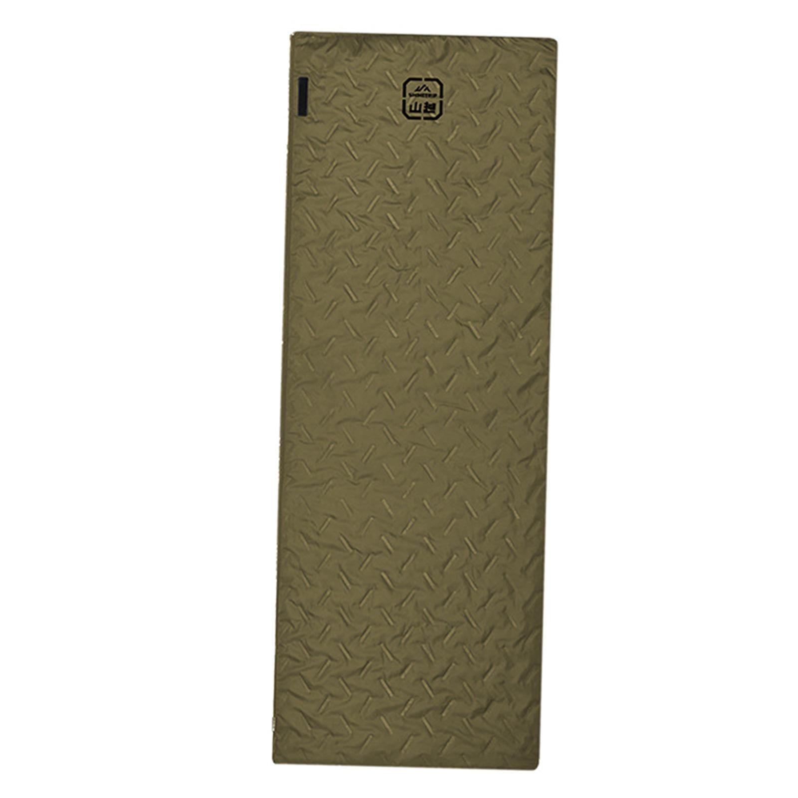 Wswqop Backpacking Sleeping Bag Equipment Portable Lightweight Accessories Warm Camping Green and Right