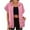 Pink, variant on kakina CMSX Women's Zip Up Sweatshirts Sleeveless Fashion Oversized Casual Solid Color Sweatshirt with pockets