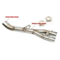thumbnail image 2 of Motorcycle Exhaust 60mm Muffler Modified Middle Link Pipe Slip On For Yamaha R1 MT10 Mt-10 2015 2016-2021, 2 of 4