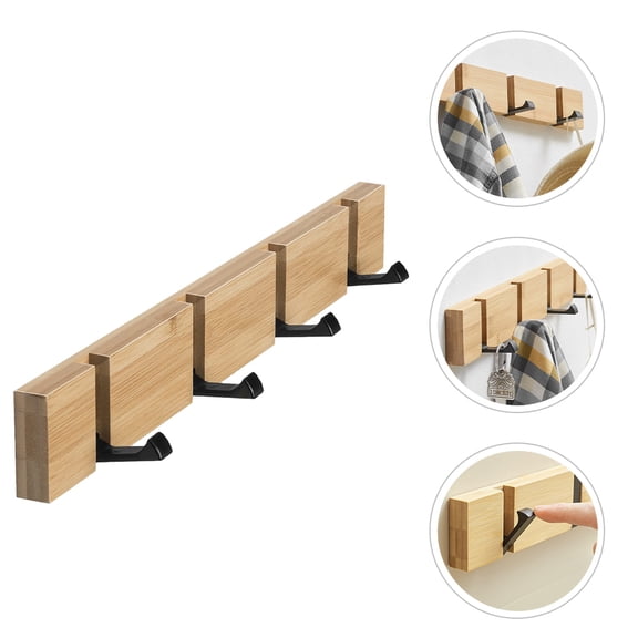 WHAMVOX 1 Set of Coats Rack Household Garment Hat Hanging Coat Rack Hanger Home Supplies