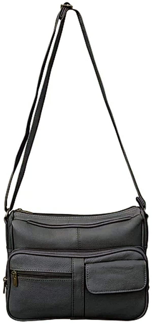 Fauré Le Page Hands On 17 Bag - Grey Shoulder Bags, Handbags - FLP20292