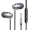 thumbnail image 1 of Auriculares deportivos con cable Auriculares HIFI Super Bass Auriculares intrauditivos de 3,5 mm Auriculares estéreo Auriculares con cable, 1 of 1