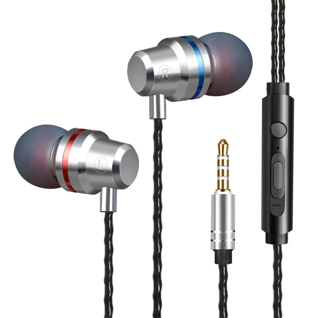 Auriculares deportivos con cable Auriculares HIFI Super Bass Auriculares intrauditivos de 3,5 mm Auriculares estéreo Auriculares con cable
