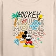 thumbnail image 3 of Mickey & Friends - Mickey Mouse - Women's Lightweight French Terry Long Sleeve Shirt, 3 of 5