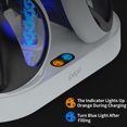 thumbnail image 2 of Station de Recharge à Succion Magnétique pour Manettes Doubles PS VR2 pour Casque PS5 et Console VR, Support de Rangement avec Lumière RGB, 2 of 6
