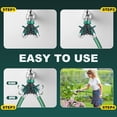 thumbnail image 4 of Hose Splitter 2 Way,Heavy Duty Garden Hose Splitters,Water Spigot Splitter,Y Connector Garden Hose Adapter,Hose Bib Splitter with Shut off Valve for Garden,Farm Watering, 4 of 13