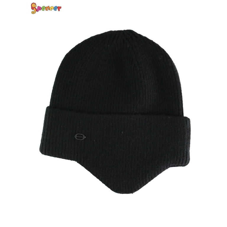 Spencer Men Women Winter Knit Earflap Hat Warm Skull Cap