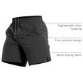 thumbnail image 4 of Shorts CANGHPGIN para Hombre de Secado Rápido, entrepierna 5" (13 cm), Negro, 4 of 8