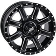 thumbnail image 3 of 4/137 Tusk Cascade Wheel 14x7 4.0 + 3.0 Machined/Black for Can-Am Commander E 2014-2015, 3 of 7