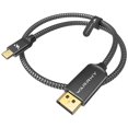 thumbnail image 1 of Cable USB C a DisplayPort Warrky 8K 60 Hz para iPhone iPad, 1 of 6