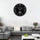 thumbnail image 2 of Reloj de pared con altímetro para seguimiento de altitud de aviones pilotos, reloj de pared moderno, instrumento clásico para la decoración del hogar., 2 of 4