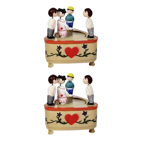 Maytalsory Creative Sound Machine for Girls and Boys Kissing Doll Style C 2Set