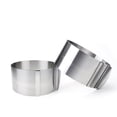 thumbnail image 2 of Stainless Steel Adjustable Round Cake Ring Mold Mousse Mold 6 Inch to 12 Inch, 2 of 8
