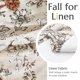 thumbnail image 5 of Cortina jinchan, 40 x 16 cm, diseño floral, mezcla de lino, 5 of 9