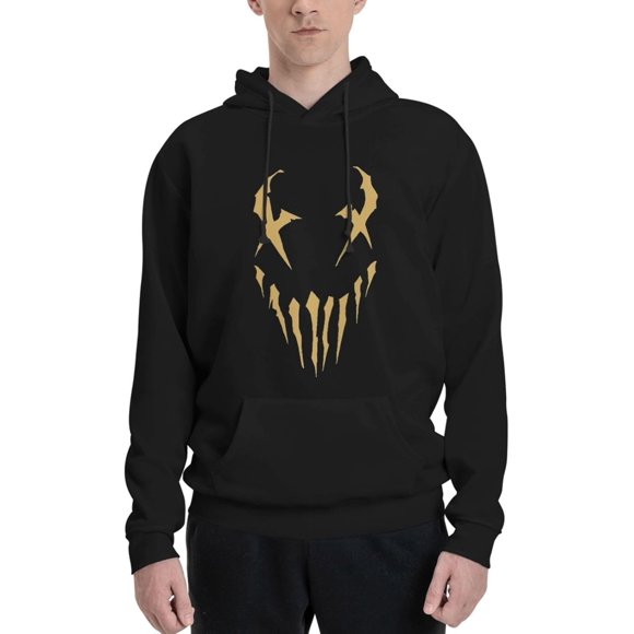 Mushroomhead Men'S Hoodie Long Sleeve Pullover Hoodies Lightweight Sweatshirt Casual Sweatshirts With Pockets Black