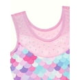 thumbnail image 4 of WIBACKER Leotards for Girls Gymnastics Toddler Dance Biketards Mermaid Athletic Dance Wear Shiny Outfits Kids, 4 of 11