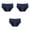 Dark Blue, variant on GaThRRgYP Women's Panties 3 Pack,3PC Women's Large Size Underwear with High Absorption Capacity,Breathable and Leak Proof Medium and Low Waisted Cotton Underwear