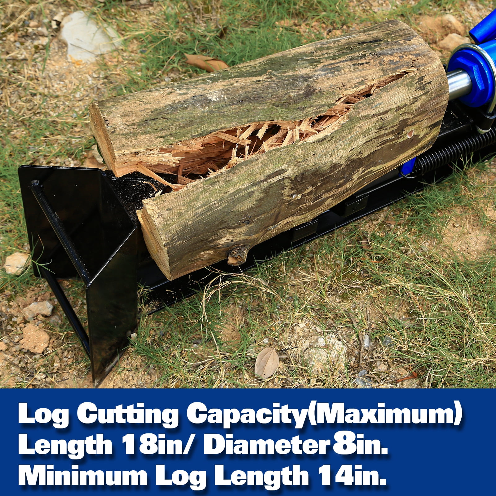 Buy BILT HARD Hydraulic Log Splitter 12 Ton, Manual Wood Splitter