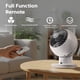 thumbnail image 5 of IRIS USA WOOZOO Ventilador de Escritorio con Control Remoto, Circulador de Aire Oscilante, 5 Velocidades, Alcance de 25 m, Inclinación Ajustable de 90°, Motor Silencioso de 30dB, Tamaño Pequeño Blanco, 5 of 5