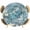 Blue-6, variant on Elastic Fitted Round Tablecloth, Blue Turtle Coastal Waterproof Stretch Table Cover for 45"-54" Tables, Summer Beach Ocean Starfish Coral Washable Outdoor Tablecloths for Patio, Picnic, Camping