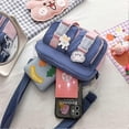 thumbnail image 5 of Monedero Kawaii Yashi para Niñas Bolso Bandolera con Accesorios de Oso con Alfileres, 5 of 5