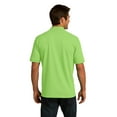 thumbnail image 3 of Port & Company KP55T Mens Core Blend Jersey Knit Polo T-Shirt, Lime - 3XL Tall, 3 of 3