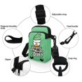 thumbnail image 5 of HELLHERO St. Patrick's Day Leprechaun Gold Adjustable Crossbody Bag, Polyester Double-layer for Adults, 5 of 7