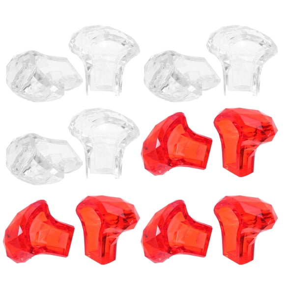 BESTYASH 6Ud Botonera Para Inodoro Forma Corazón Atractivo Accesorio Para Multidolor