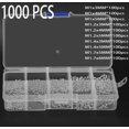 thumbnail image 4 of MYG kit de Vis Mini 1000 Pcs M1 M1.2 M1.4 M1.7 Phillipspan Tête Micro Vis, 4 of 9