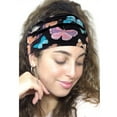 thumbnail image 2 of FSTDelivery Beauty & Grooming Savings! NEW Pattern Women Headbands Wide Hair Wrap Extra Turban Bands For Lady Large Sport Workout Stretch Non-slip Big Hair Bands Mothers Day Gifts for Mom, 2 of 6