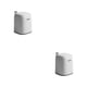 thumbnail image 3 of Bote de basura sellable Toystoory con mango de silicona 2Conjunto blanco, 3 of 6