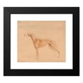 thumbnail image 2 of John Linnell 17x15 Black Modern Framed Museum Art Print Titled - Earl Talbot's Hound, Thomasine (1839), 2 of 5