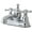Polished Chrome, variant on Kingston Brass KS7002BX 4 in. Centerset Bathroom Faucet, Polished Brass